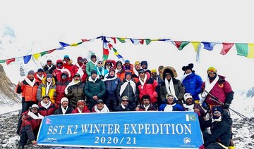 Nepali climbers return to base safely after historic scaling of Pakistan’s K2 in winter