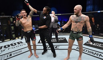Dustin Poirier scores stunning victory over Conor McGregor at UFC 257 in Abu Dhabi
