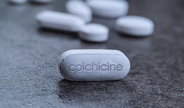 The report, by scientists at the University of Montreal in Canada, found that the anti-inflammatory treatment colchicine  reduced the risk of coronavirus patients with underlying health conditions being admitted to hospital by 25 percent. (Shutterstock/File Photo)