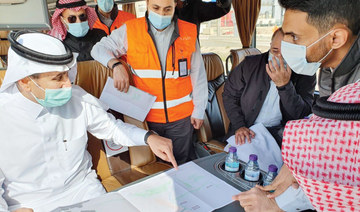 Transport minister inspects work on Saudi industrial railway projects