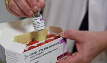 New research found that the vaccine combats the “Kent variant” of coronavirus (COVID-19) that led to a surge of new virus cases late last year. (AFP/File Photo)