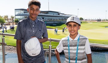 Bryson DeChambeau gifts two young Saudi golf fans priceless memorabilia