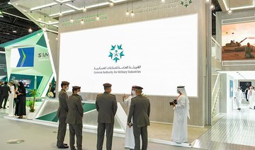 Abu Dhabi crown prince visits Saudi pavilion at IDEX 2021