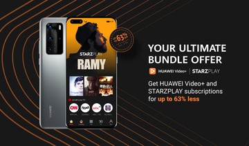 StarzPlay bundles now available on Huawei Video