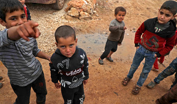 In their study titled “Anywhere but Syria,” Save the Children has found that a huge swathe of the refugee children population cannot see themselves returning in the near future. (AFP/File Photo)