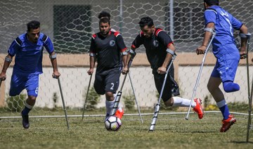 In Gaza, loss of a leg doesn’t deter ‘hero’ footballers