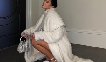 Jenner showed off a pair of heels from the Amina Muaddi x AWGE collaboration. Instagram