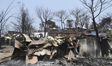 Fire kills 3 in market near Rohingya camp in Bangladesh