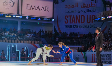 Almost 2,000 athletes are taking part in the the 12th edition of the Abu Dhabi World Professional Jiu-Jitsu Championship. (UAEJJF)