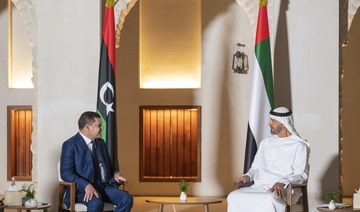 Abu Dhabi crown prince meets new Libyan leader
