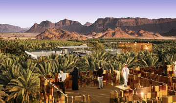 The five districts along  AlUla’s ‘green pedestrian spine’