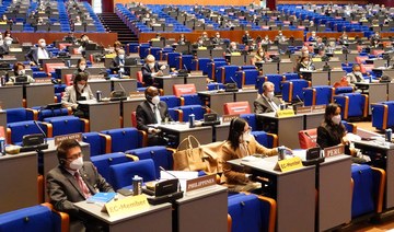 The Organization for the Prohibition of Chemical Weapons (OPCW) held the 25th Session of the Conference of the States Parties in The Hague, Netherlands. (Twitter/@OPCW)