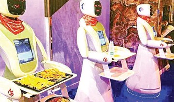 Chips with everything: Saudi restaurant where waiters are robots