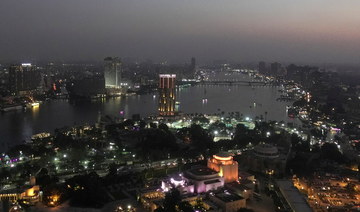 A view of the city skyline and River Nile from Cairo tower building in the capital of Cairo. (Reuters)