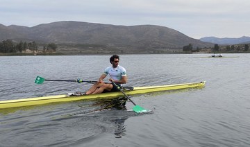 Husein Alireza launches his bid for Olympic qualification on May 5. (Saudi Rowing Federation)