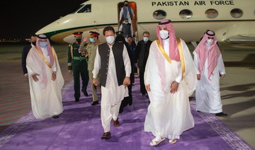 Pakistan PM Imran Khan arrives in Saudi Arabia for three-day visit