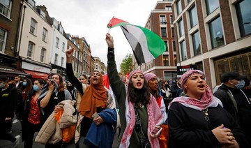 Thousands in pro-Palestinian protests in London, Madrid