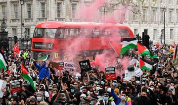 London police officer under investigation for shouting ‘free Palestine’ at rally