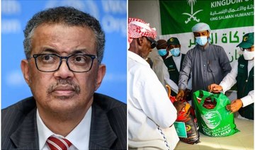 Director-General of WHO praises Saudi Arabia’s humanitarian role