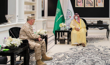 Saudi deputy defense minister receives head of US Central Command