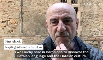 Iraqi linguist, restaurateur Pius Alibek on links between Arabic and Catalan languages