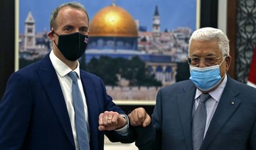 UK’s Raab meets Netanyahu, Abbas to discuss 'breaking cycle of violence'