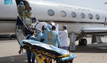 Saudi Arabia has evacuated a Saudi citizen infected with COVID-19 from Jordan, in cooperation with a specialized medical team from the Ministry of Health. (SPA)