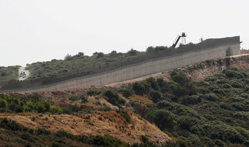 Israeli army carries out sweep at border with Lebanon