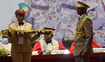 Mali junta leader sworn in as president after 2nd coup