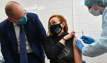 Ukraine sets domestic record for daily COVID-19 vaccinations