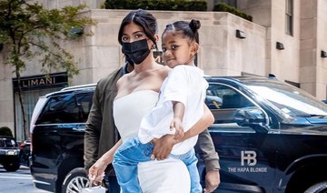 Kylie Jenner spotted in Amina Muaddi designs  