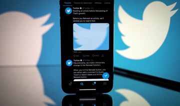 Twitter will focus on individuals who apply for the features, but will also consider brands, publishers and nonprofit organizations. (File/AFP)