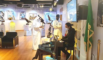 Saudi art, music collide in exhibition