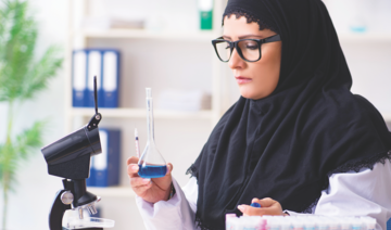 With a growing number of Saudi women opting for careers in STEM and contributing to a more gender-balanced  work environment, the Kingdom’s industrial sector is leading the way in inclusivity. (Shutterstock)
