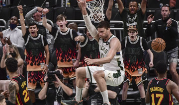 Without Giannis, Bucks beat Hawks 123-112 for 3-2 lead in NBA East finals