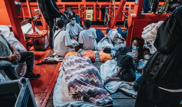 Rescue boat with hundreds of migrants on board asks EU to find it a port