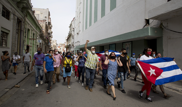 Demonstrators in Havana protest shortages, rising prices