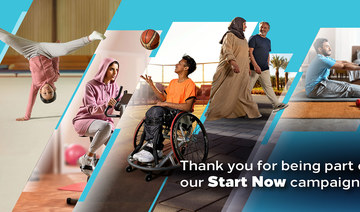 Saudi Sports For All Federations's Start Now campaign aimed to promote sporting activity and healthy lifestyle across the Kingdom. (Supplied/SFA)