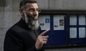 British preacher, Anjem Choudary, said he intends to continue preaching after a banning order imposed on him to prevent hate speech was lifted. (File/AFP)