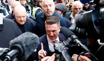 Tommy Robinson, whose real name is Stephen Yaxley-Lennon, made various unsubstantiated claims about Syrian refugee Jamal Hijazi. (Reuters/File Photo)
