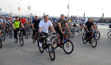 Egyptian leader turning to ‘pedal power’ to interact with public
