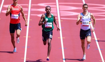 Saudi runner Mazen Al-Yassin wins Men’s 400m heat to reach Tokyo 2020 semifinal