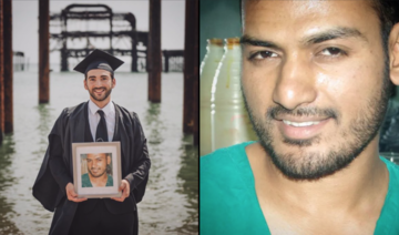 Graduating Syrian-British doctor meets family of deceased medic who inspired him