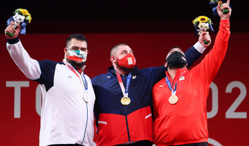 Syrian Man Asaad wins bronze in Tokyo 2020 weightlifting competition
