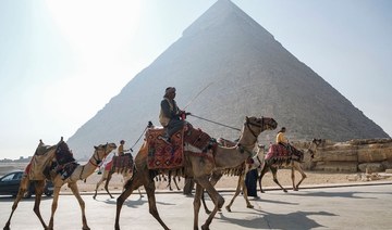 Nabil Hussein, a tourism expert, said the return of Russian tourism to the cities will result in the return of trained workers to the tourism sector, raising Egypt’s tourism classification. (AFP/File Photo)