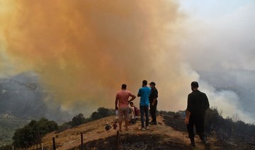 Algeria battles wildfires, observes day of mourning