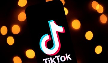 TikTok was the world’s most downloaded app last year, overtaking Facebook and its messaging platforms. (File/AFP)