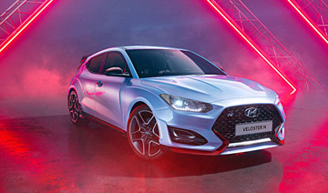The Veloster N will be one of the models to be rolled out in the region and be available to purchase in Saudi Arabia at Hyundai’s showrooms in Jeddah, Dammam and Riyadh. 