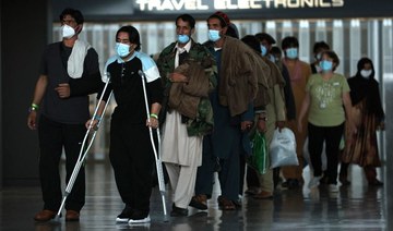 The ministry said more Afghan civilians were expected to arrive in Mexico in coming days. (AFP)