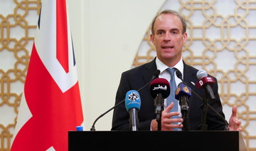 Britain’s Raab, in Qatar, cites need to engage with Taliban